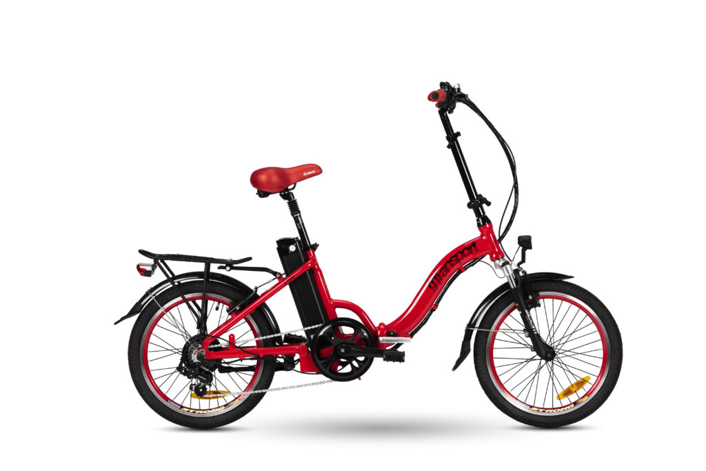 Bicicleta eléctrica e-bike Lola Roja 9transportmataro.com