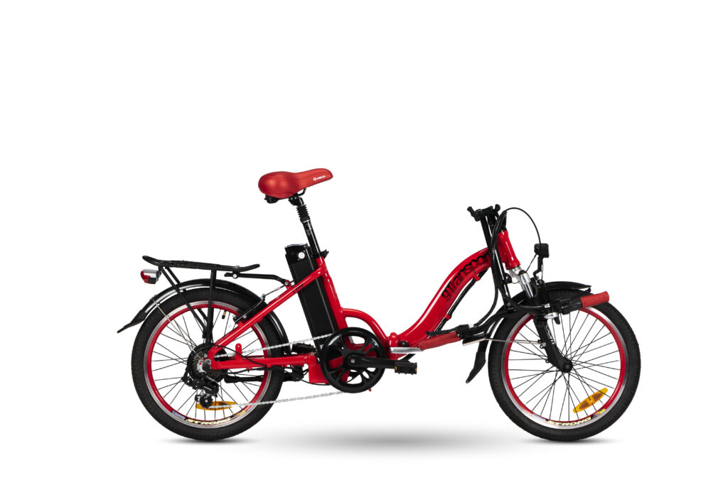 Bicicleta eléctrica e-bike Lola Roja 9transportmataro.com