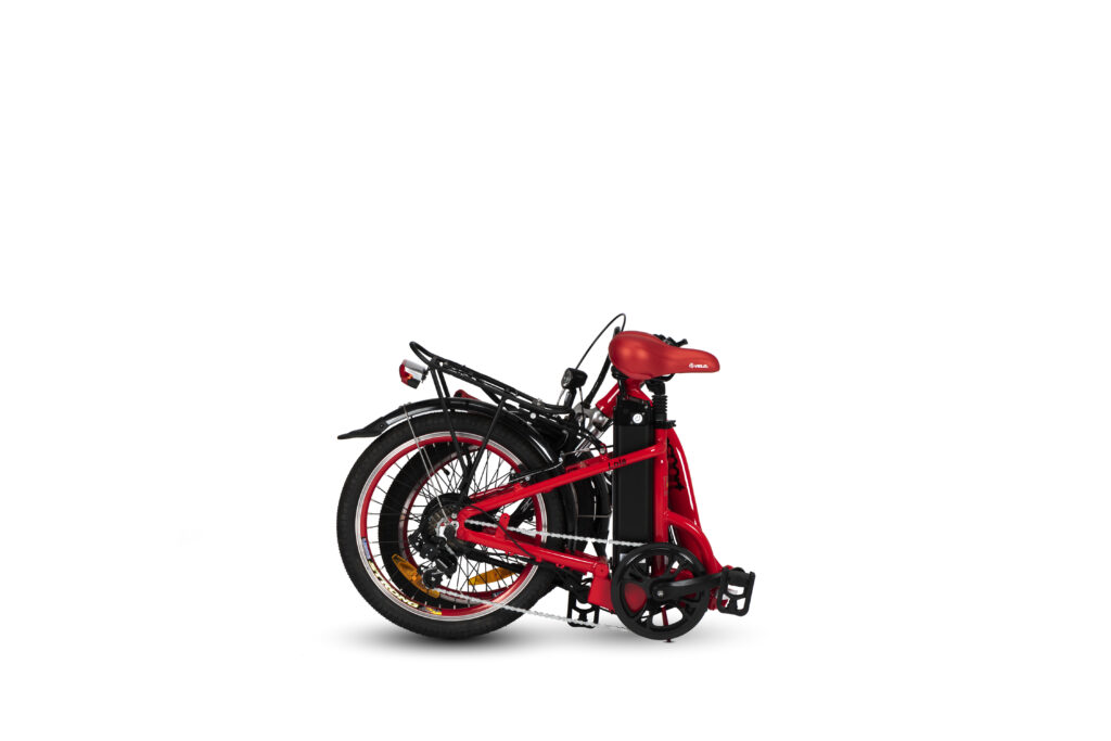 Bicicleta eléctrica e-bike Lola Roja 9transportmataro.com
