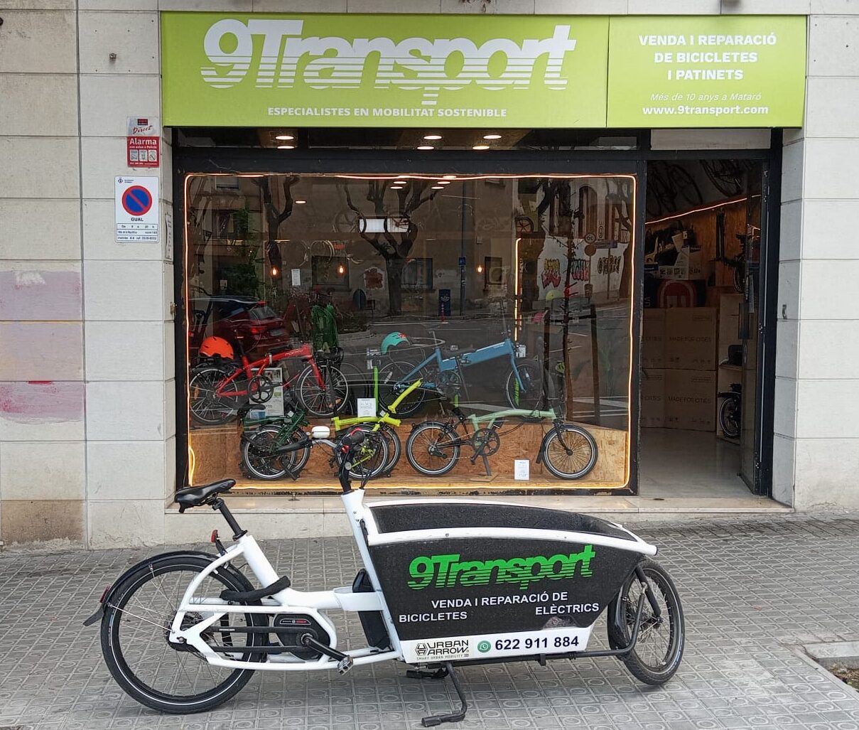 9 Transport Mataro, tienda de bicicletas en Mataró